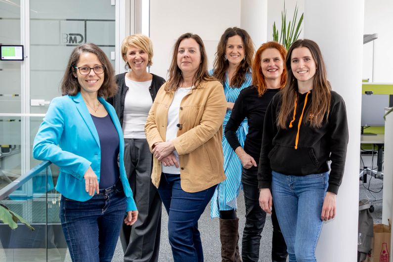 Das Organisationsteam des CoderDojo Steyr Girls Specials